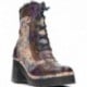 Botines para mujer de LAURA VITA monao14 VIOLET