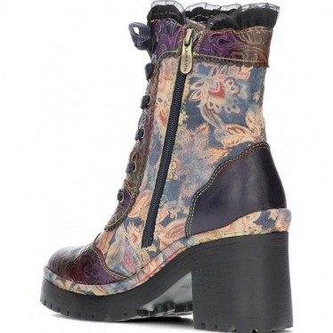 Botines para mujer de LAURA VITA monao14 VIOLET