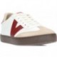 Zapatillas para mujer de VICTORIA 126201 berlín BURDEOS_BLANCO