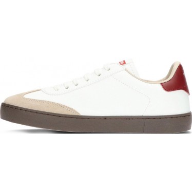 Zapatillas para mujer de VICTORIA 126201 berlín BURDEOS_BLANCO