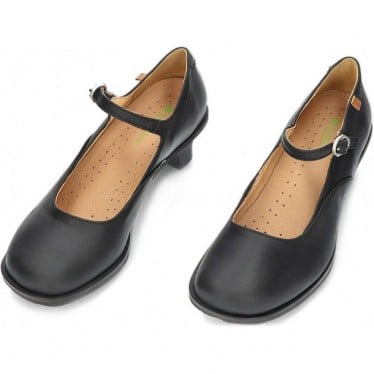 Bailarinas para mujer de EL NATURALISTA 5996 wax NEGRO