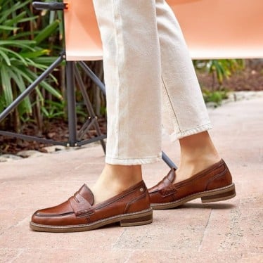 MOCASINES PIKOLINOS ALDAYA W8J-3541 CUERO