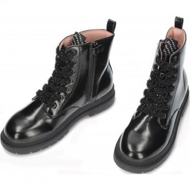 Botas para niña de GARVALIN 241561 mat NEGRO