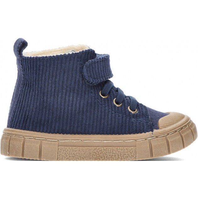 Botin para niño de GARVALIN 241321B pana AZUL