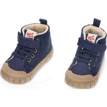 Botin para niño de GARVALIN 241321B pana AZUL