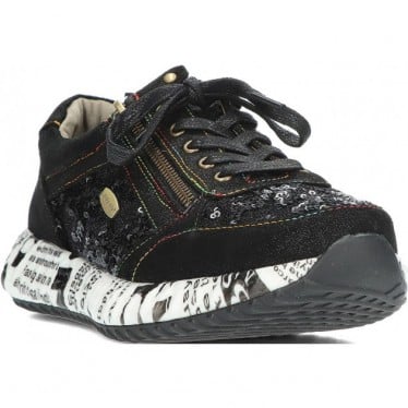 Zapatillas para mujer de LAURA VITA burton11G NOIR