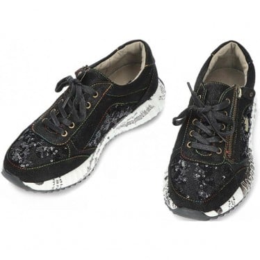 Zapatillas para mujer de LAURA VITA burton11G NOIR