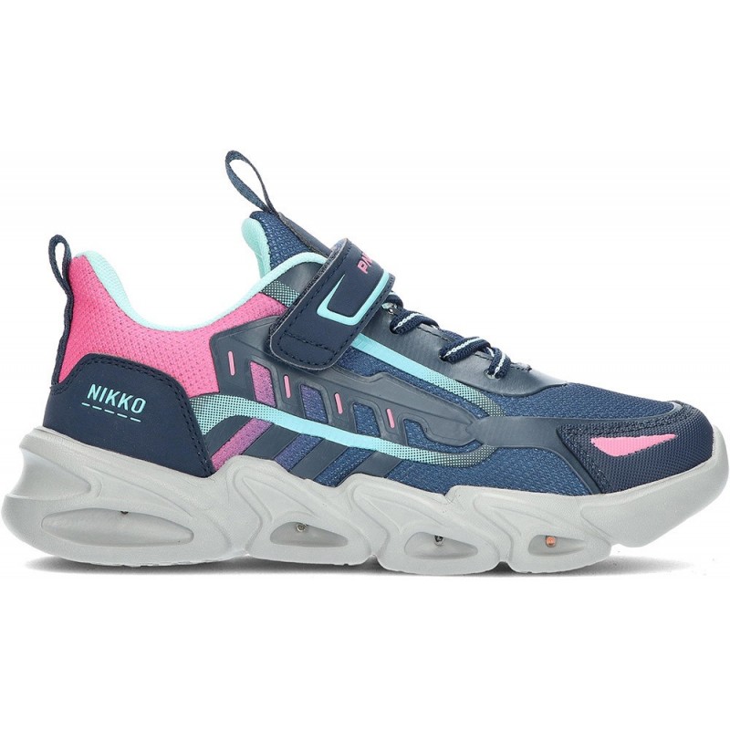 Deportivas para niña de PABLOSKY 978520 nikko NAVY_FUXIA