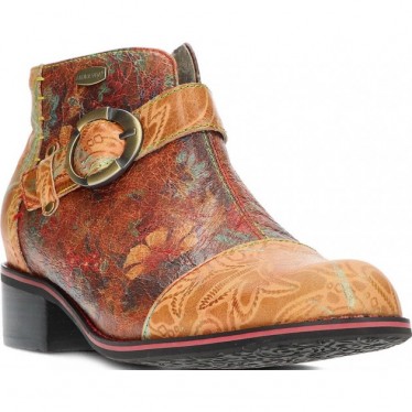 Botines para mujer de LAURA VITA alice12 COGNAC
