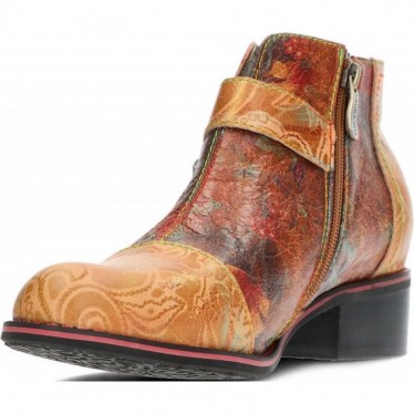 Botines para mujer de LAURA VITA alice12 COGNAC