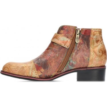 Botines para mujer de LAURA VITA alice12 COGNAC