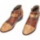 Botines para mujer de LAURA VITA alice12 COGNAC