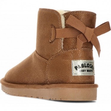 Botas bajas para niña de PABLOSKY 978240 MARRON