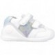 ZAPATILLA BIOMECANICS GLITTER PRIMEROS PASOS 242112 BLANCO