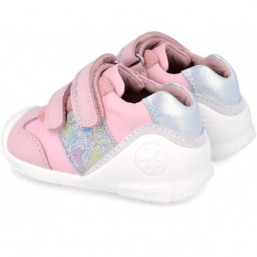 ZAPATILLA BIOMECANICS GLITTER PRIMEROS PASOS 242112 CUARZO