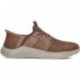 Deportivas para hombre de SKECHERS 210803 newick DARK_BROWN