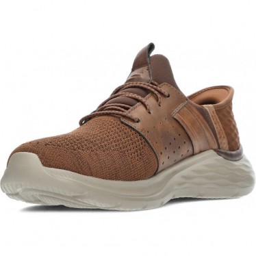 Deportivas para hombre de SKECHERS 210803 newick DARK_BROWN