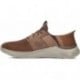 Deportivas para hombre de SKECHERS 210803 newick DARK_BROWN