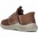 Deportivas para hombre de SKECHERS 210803 newick DARK_BROWN