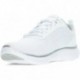 Deportivas para mujer de SKECHERS 150206 flex WHITE_SILVER