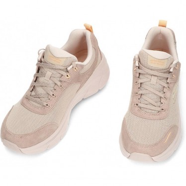 Deportiva para mujer de SKECHERS 150108 walker TAUPE_ORANGE