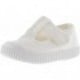 SANDALIAS VICTORIA 136625 LONA UNISEX BLANCO