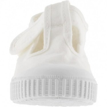 SANDALIAS VICTORIA 136625 LONA UNISEX BLANCO