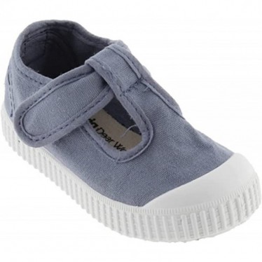 SANDALIAS VICTORIA 136625 LONA UNISEX AZUL