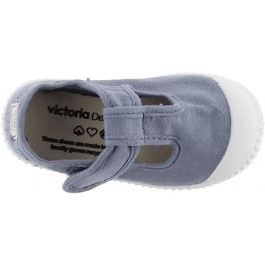 SANDALIAS VICTORIA 136625 LONA UNISEX AZUL