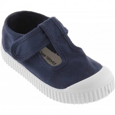 SANDALIAS VICTORIA 136625 LONA UNISEX MARINO