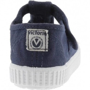 SANDALIAS VICTORIA 136625 LONA UNISEX MARINO
