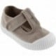 SANDALIAS VICTORIA 136625 LONA UNISEX BEIGE