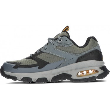 Zapatillas para hombre de SKECHERS 237553 GREEN_BLACK