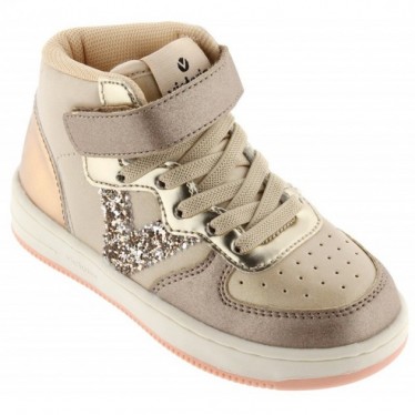Botines Victoria 1124123 Tiempo Metal PLATINO