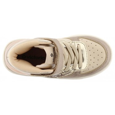 Botines Victoria 1124123 Tiempo Metal PLATINO