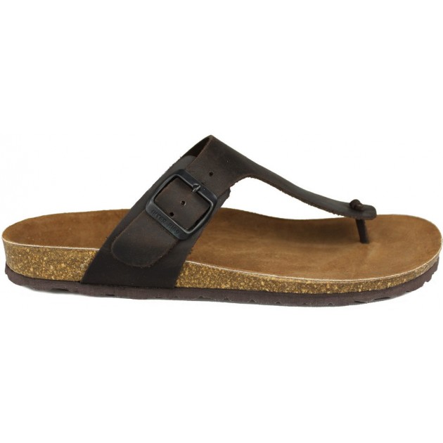 INTERBIOS CASUAL HEBILLA M MARRON