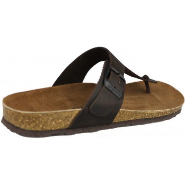 INTERBIOS CASUAL HEBILLA M  MARRON