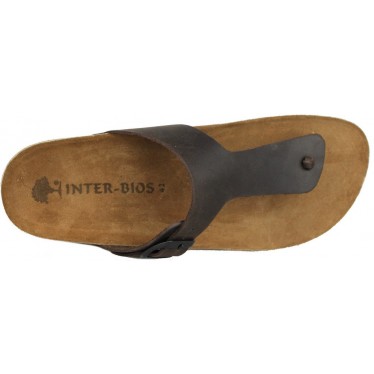 INTERBIOS CASUAL HEBILLA M  MARRON