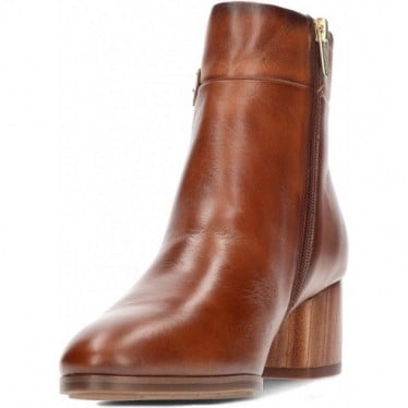 Botínes para mujer de PIKOLINOS w1z8588 calafat CUERO