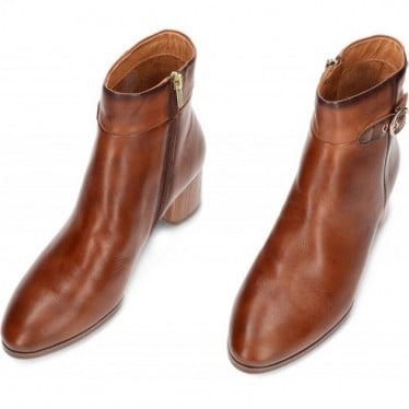 Botínes para mujer de PIKOLINOS w1z8588 calafat CUERO