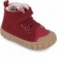 Botines para chica Garvalín 241321G Pana GRANATE