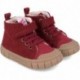 Botines para chica Garvalín 241321G Pana GRANATE
