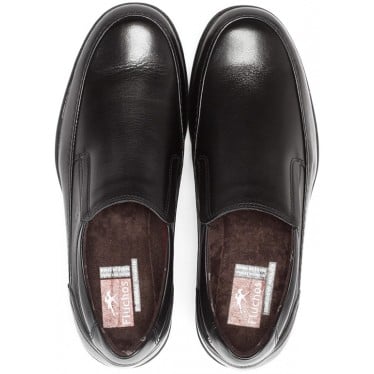 FLUCHOS 8499 LUCA AVE MOCASIN HOMBRE NEGRO