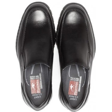FLUCHOS 9144 CRONO SALVATE MOCASIN HOMBRE NEGRO