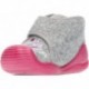 Pantuflas para niña de BIOMECANICS 241151 fieltro GRIS
