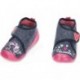 Pantuflas para niña de BIOMECANICS 241151 fieltro AZUL_MARINO