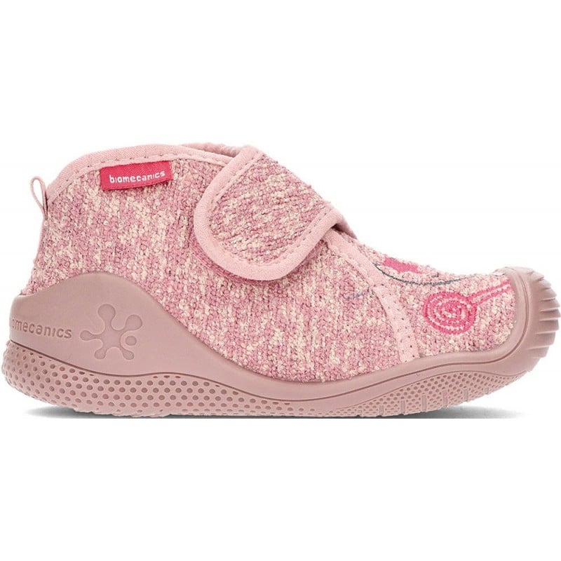 Pantuflas para niña de BIOMECANICS 241152B ROSA