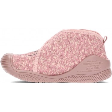 Pantuflas para niña de BIOMECANICS 241152B ROSA