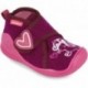 Pantuflas para niña de BIOMECANICS 241151 fieltro CIRUELA