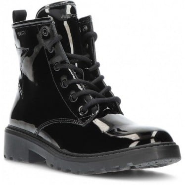 BOTAS GEOX J CASEY J9420G BLACK_PATENT